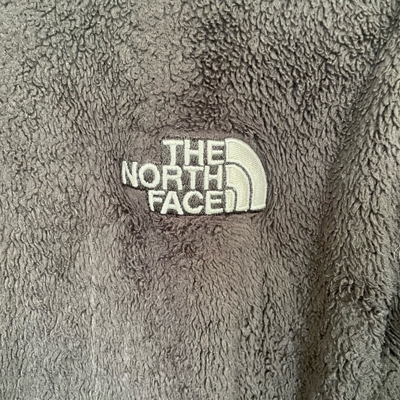 The North Face Black Teddy Jacket Cozy Fleece Stand-Up Collar Zip Up NWOT Active - Picture 6 of 14